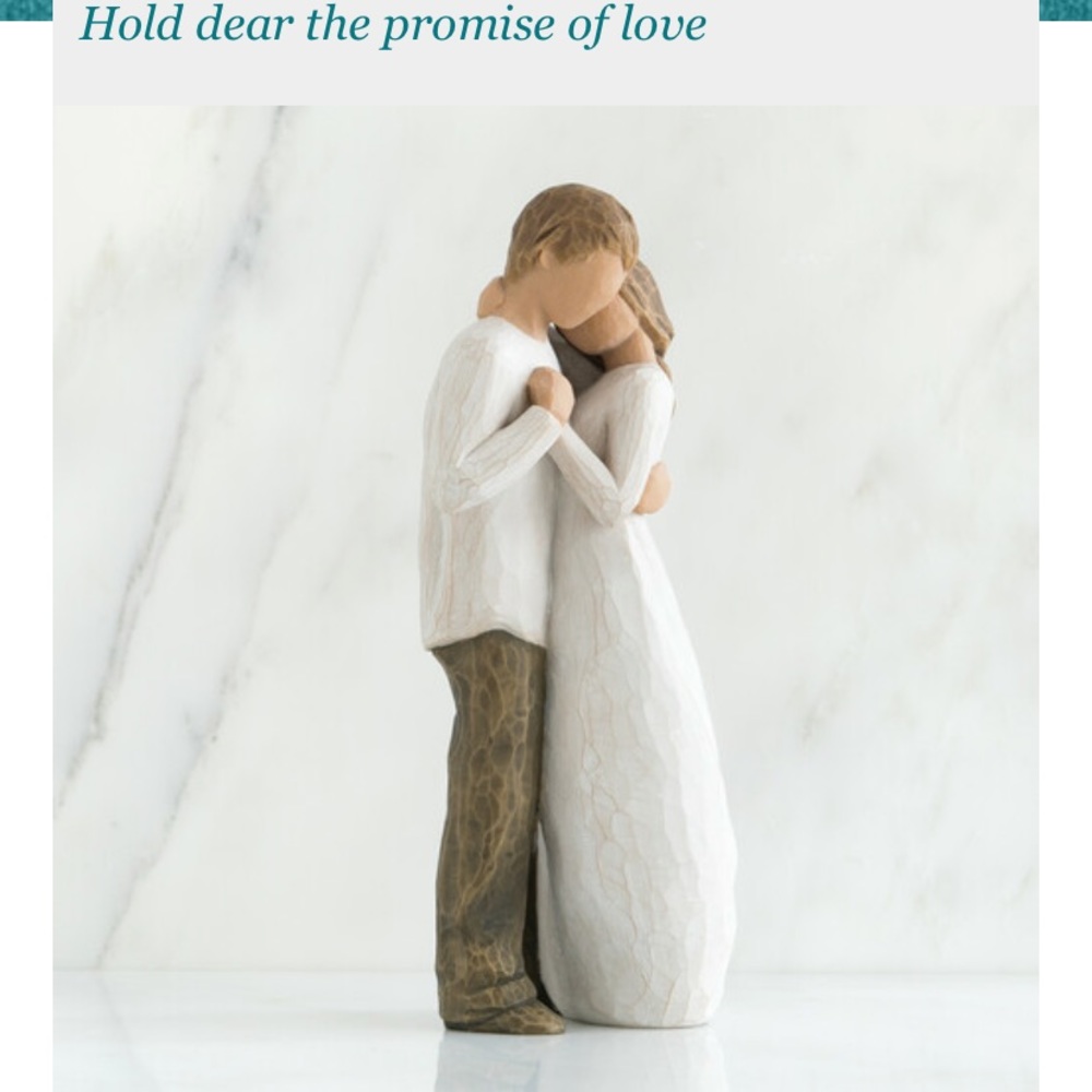 Willow tree promise wedding figurine dancing